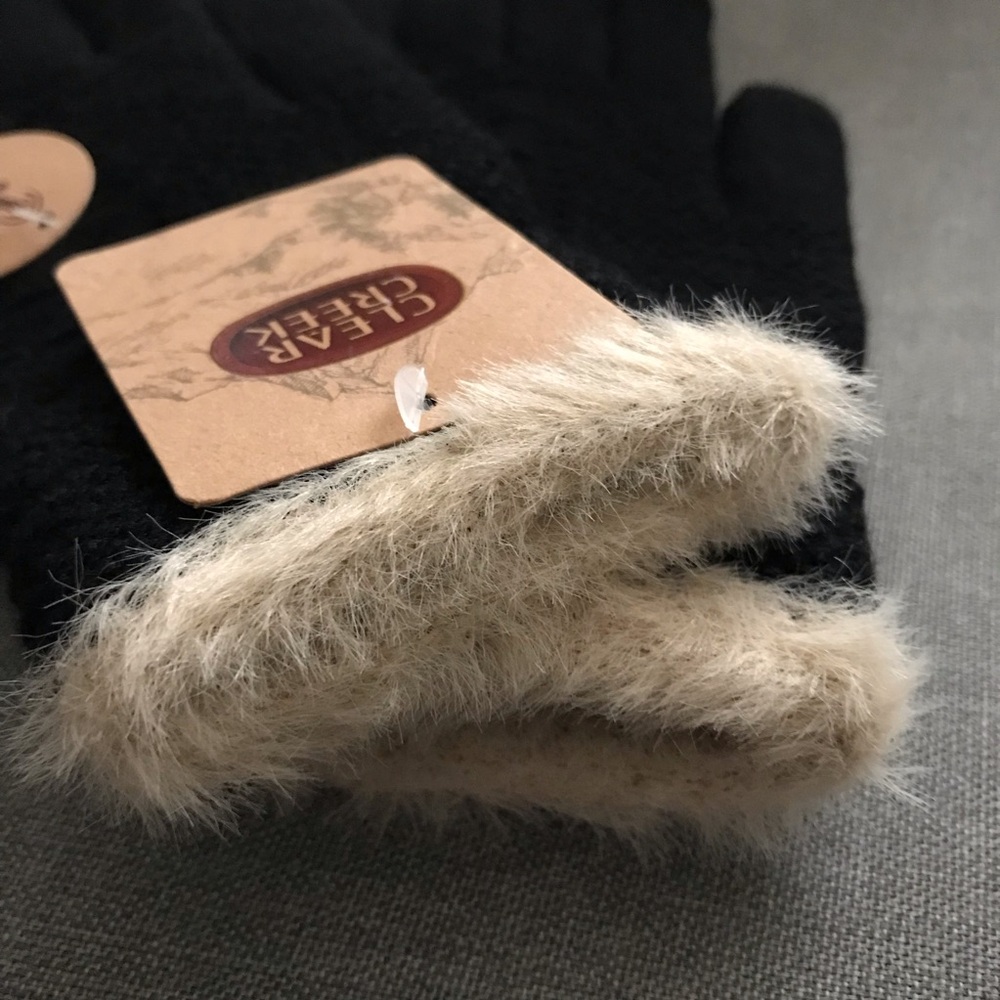 Clear Creek Black Texting Gloves - Picture 3 of 4